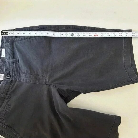 GAP Men’s Shorts 12” Stretch Casual Flat Front Chino Shorts Washed Black 31 - Picture 12 of 15